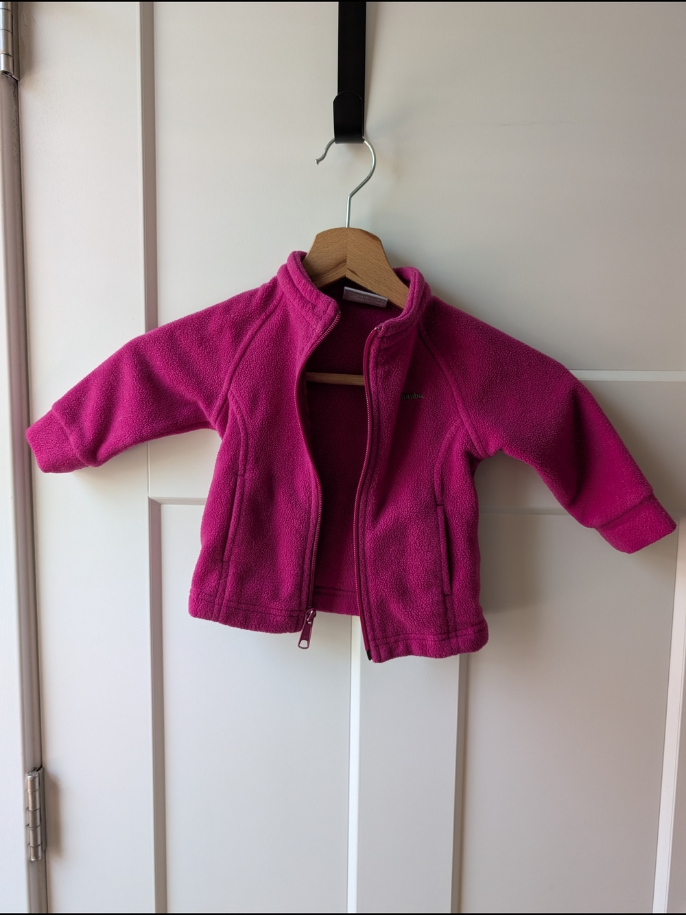 Columbia Kids Bright Pink Fleece Jacket